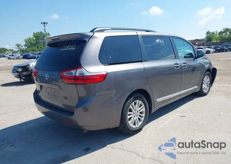 2017 Toyota Sienna Xle 8 Passenger z USA, uszkodzony, nr VIN 5TDYZ3DC4HS896195